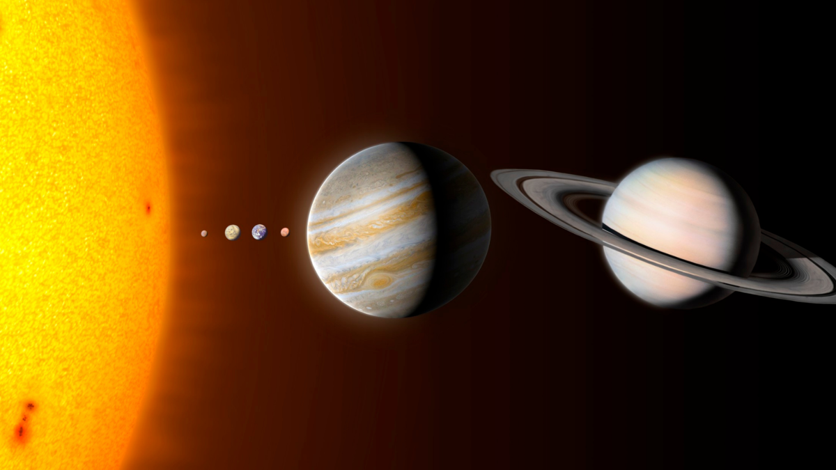 Юпитер и Сатурн. Сатурн и Юпитер в соединении. Солнце в соединении с юпитером